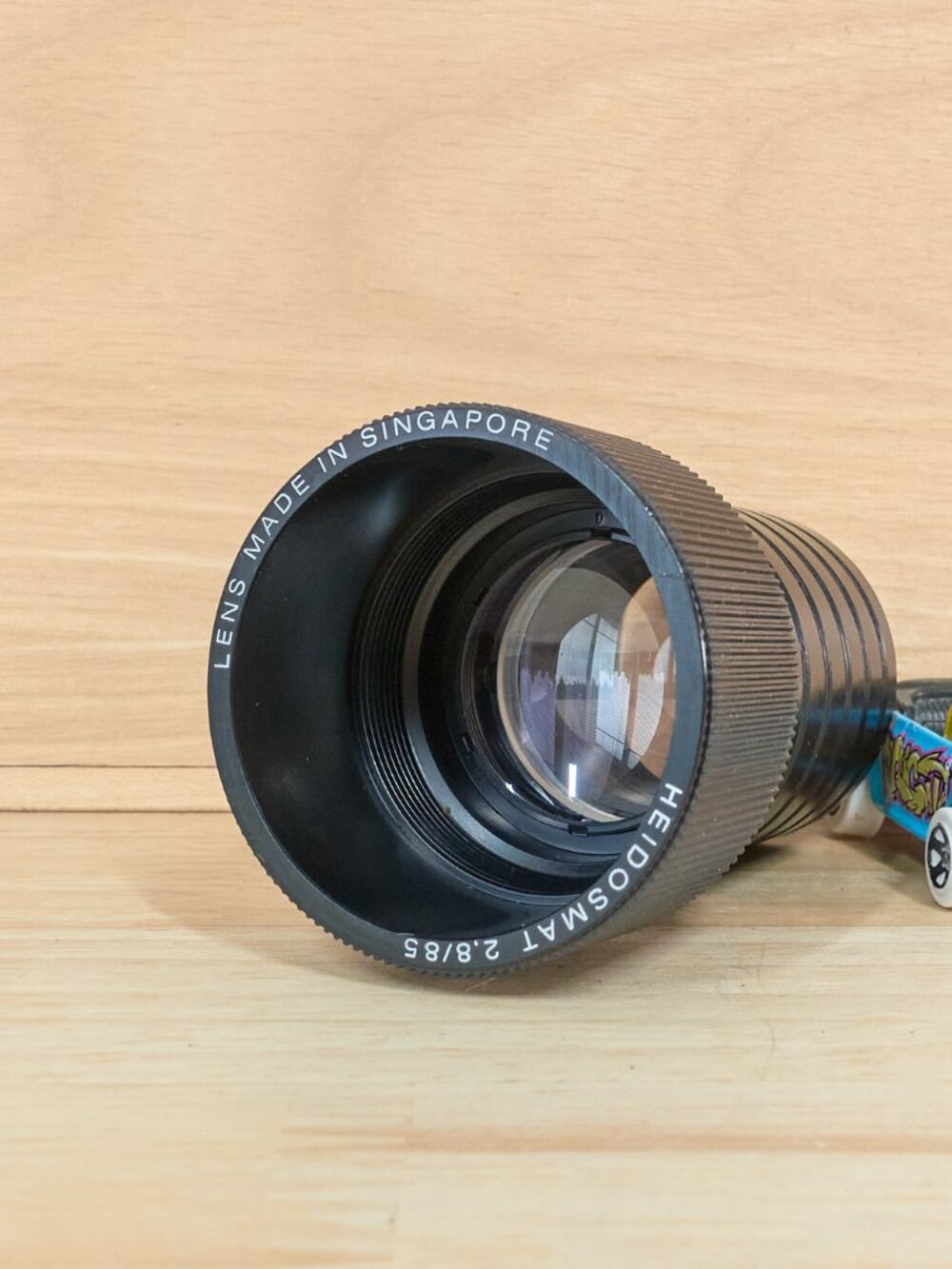 Rollei Heidosmat 85mm f/2.8 Projection Lens, Made in Singapore